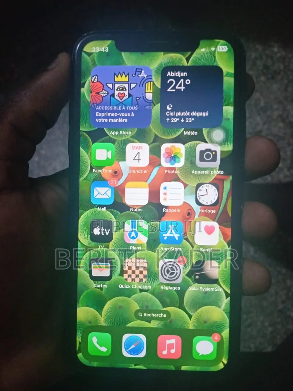 Apple iPhone XR 64 GB Noir