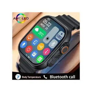 Montre Connectée T900 Ultra 2 Max - Écran 2.3" HD - Appels Bluetooth