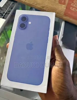 Nouveau Apple iPhone 16 256 GB Bleu