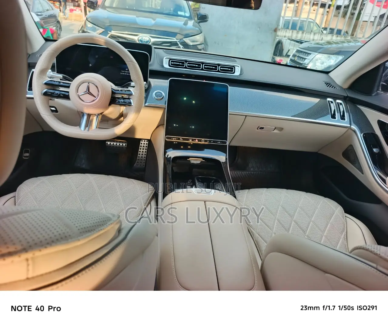 Mercedes-Benz S-Class S 500 4MATIC 2023 Noir