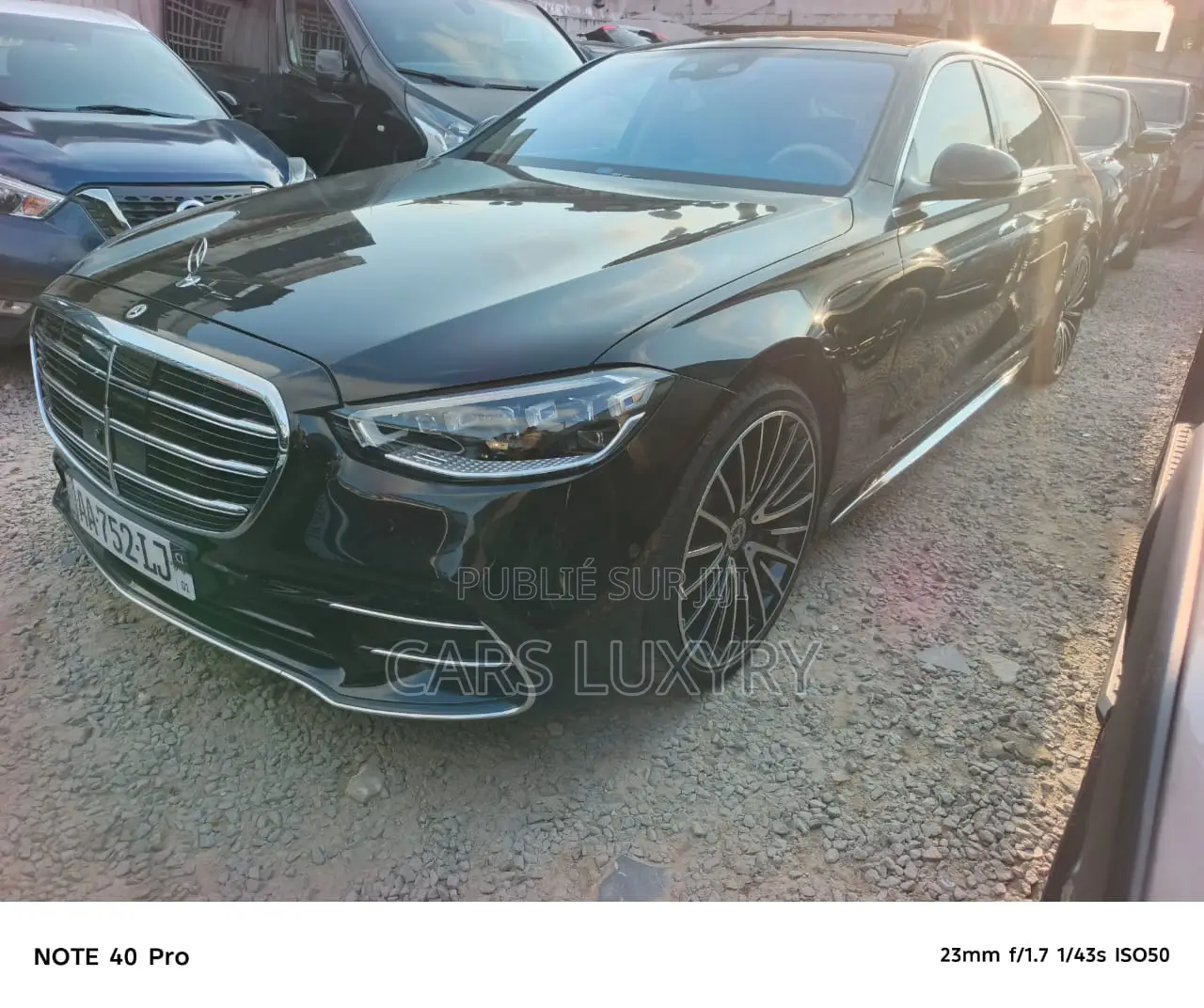 Mercedes-Benz S-Class S 500 4MATIC 2023 Noir