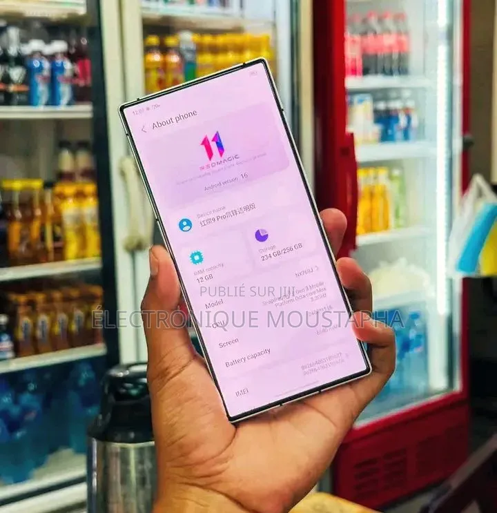 ZTE nubia RedMagic 9 Pro 256 GB Blanc