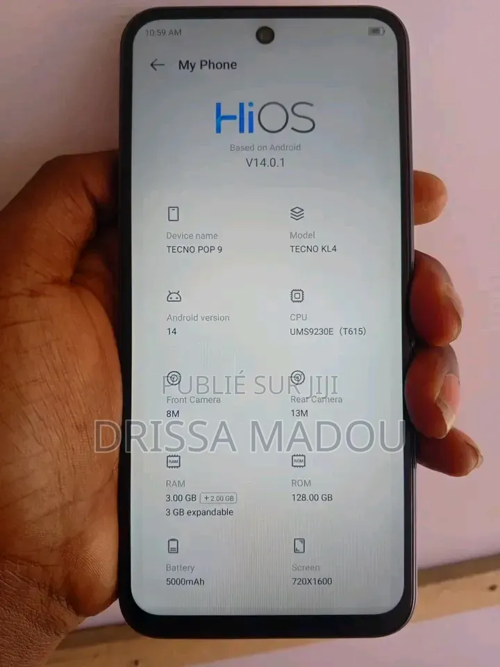 Nouveau Tecno Pop 9 128 GB Autre
