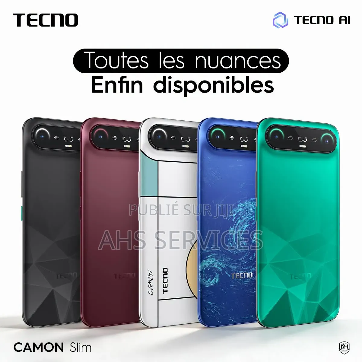 Nouveau Tecno Camon Slim 256 GB Autre