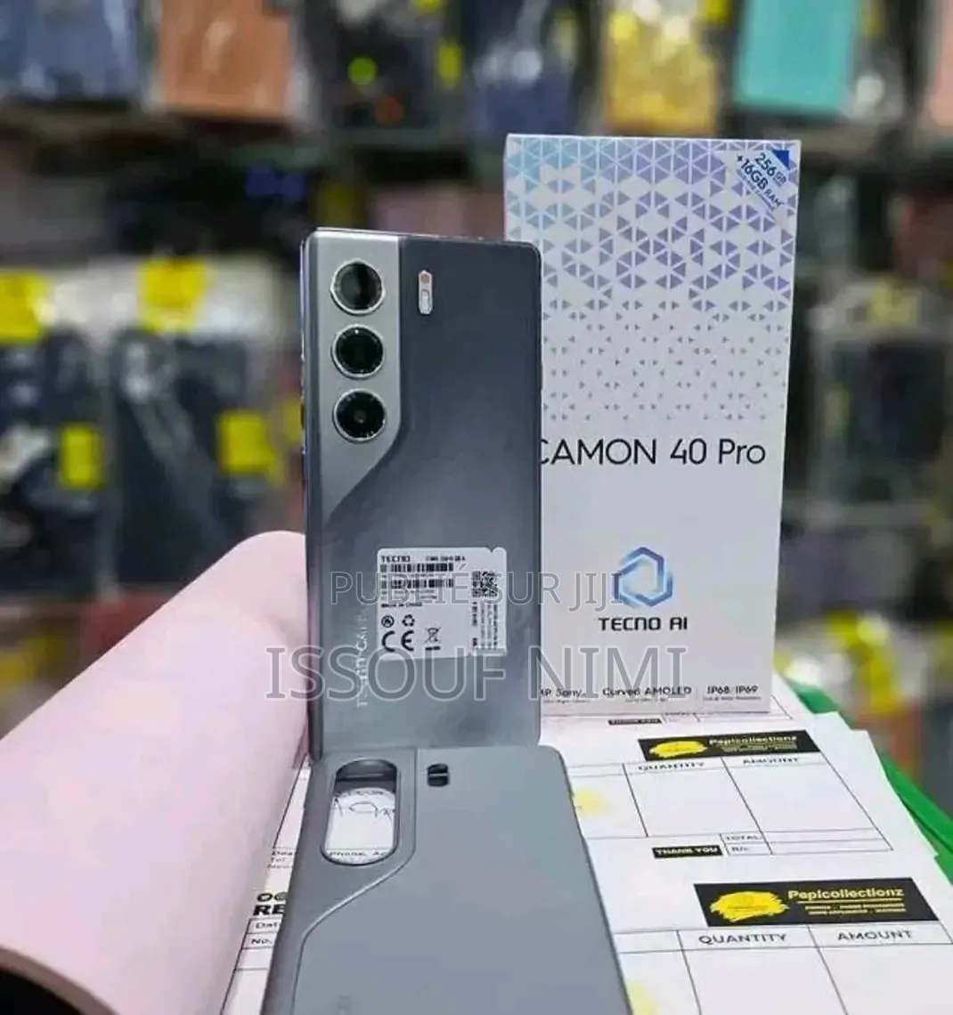Nouveau Tecno Camon 40 Pro 4G 256 GB Autre