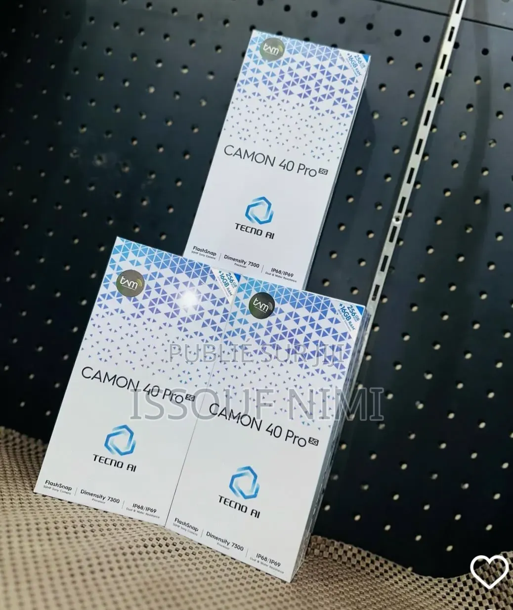 Nouveau Tecno Camon 40 Pro 4G 256 GB Autre