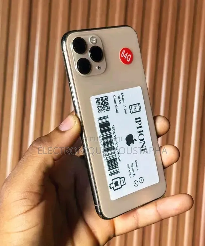 Apple iPhone 11 Pro 64 GB Doré