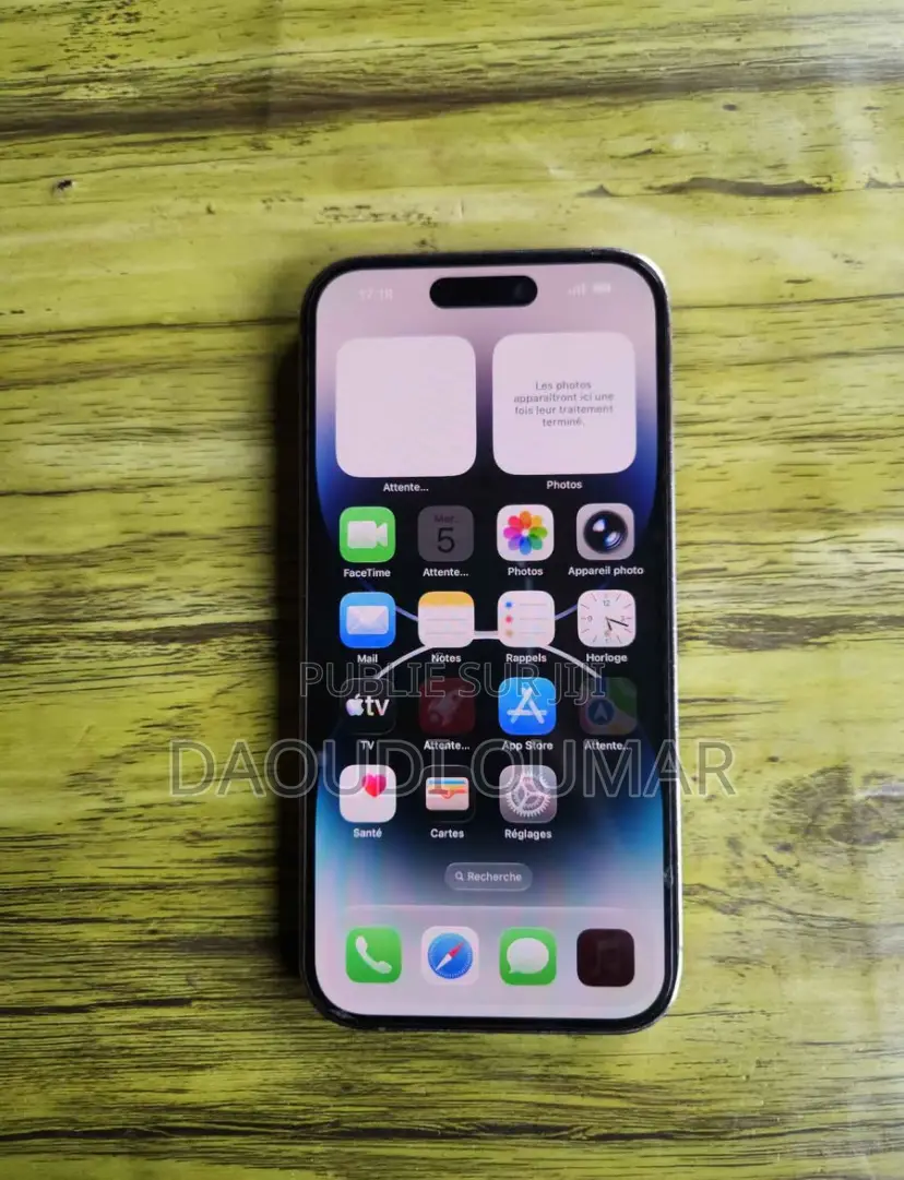 Nouveau Apple iPhone 14 Pro 128 GB Argenté