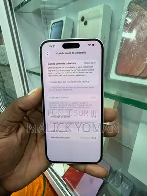 Apple iPhone 16 Plus 128 GB Blanc