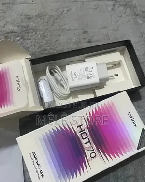 Nouveau Infinix Hot 70 256 GB Noir
