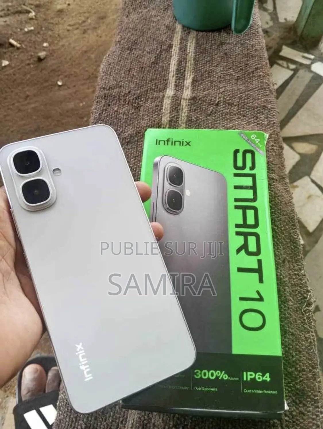 Nouveau Infinix Smart 10 64 GB Gris