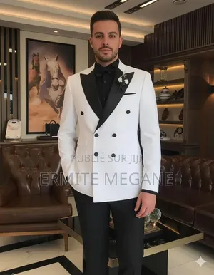 Costume Smoking À Double Boutonnage
