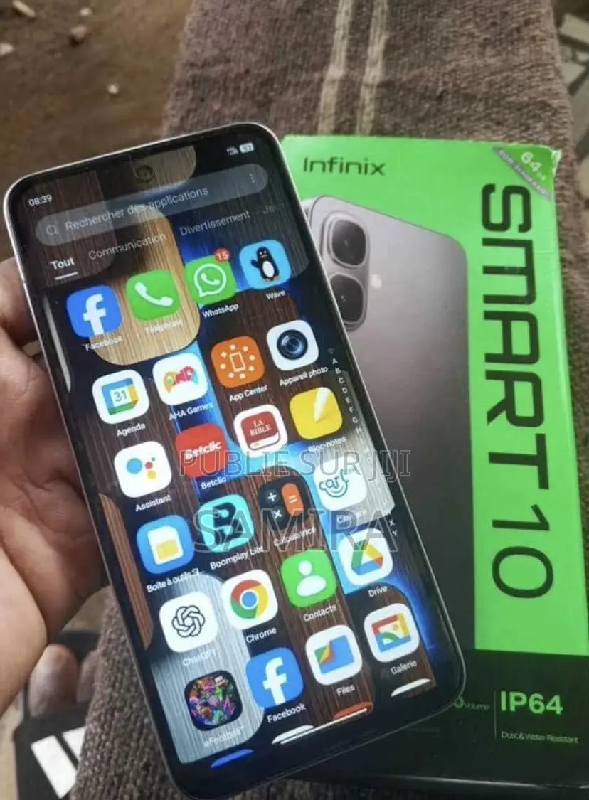 Nouveau Infinix Smart 10 64 GB Gris