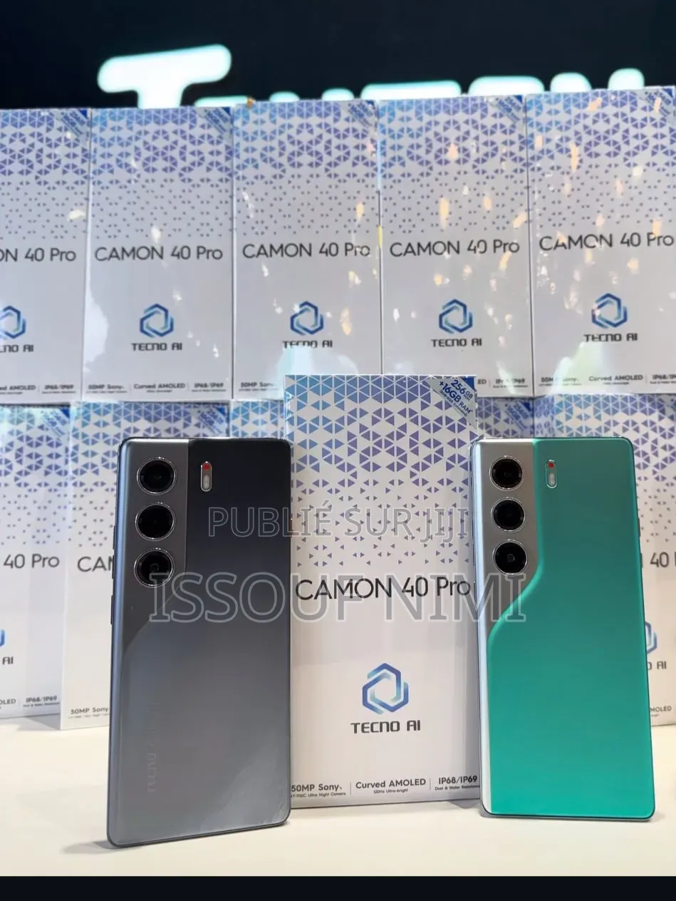 Nouveau Tecno Camon 40 Pro 4G 256 GB Autre