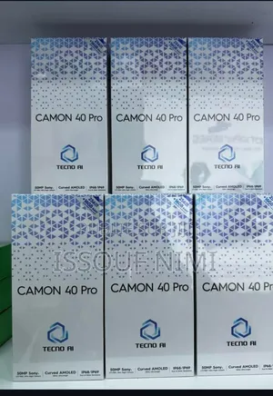 Nouveau Tecno Camon 40 Pro 4G 256 GB Autre