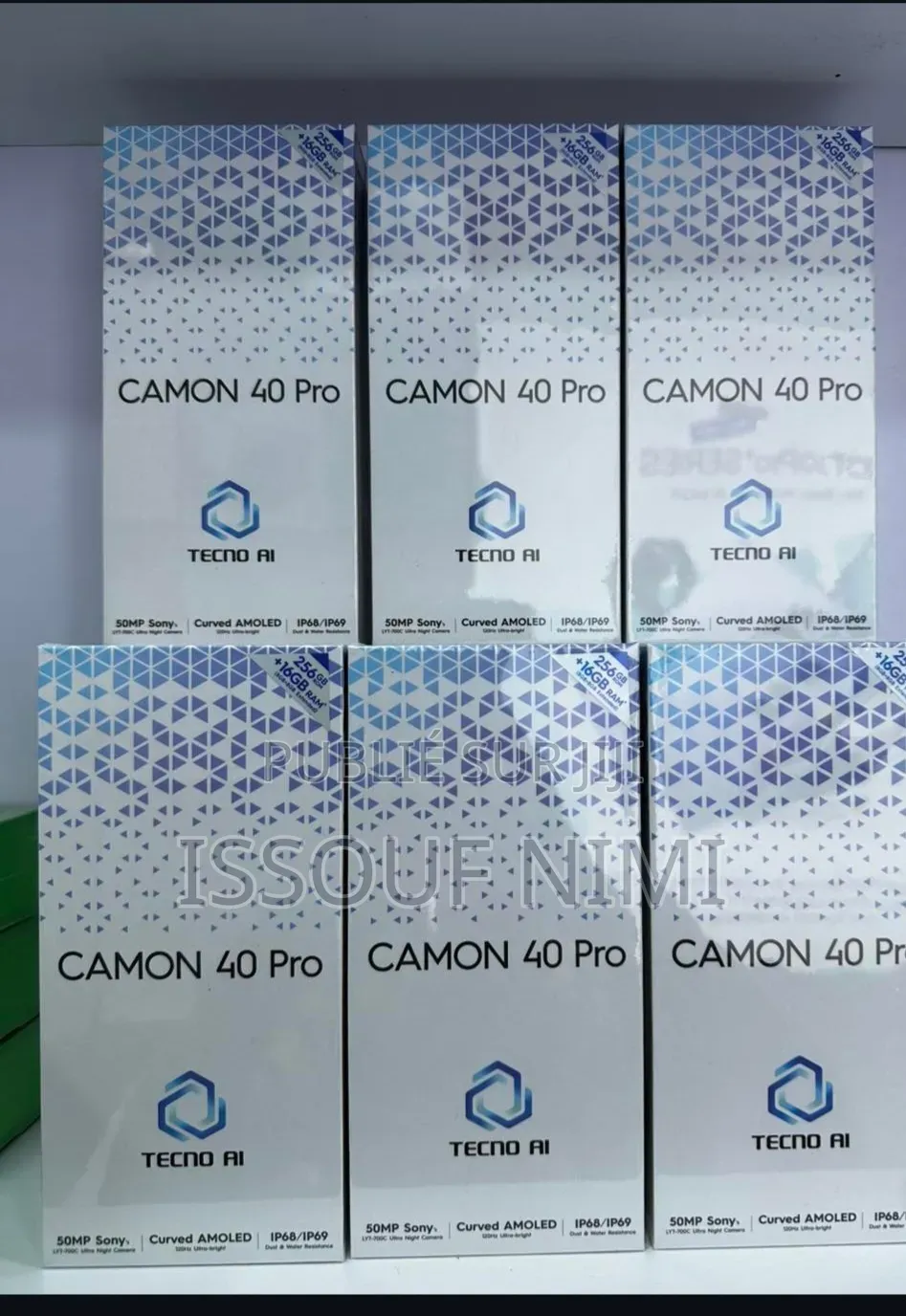 Nouveau Tecno Camon 40 Pro 4G 256 GB Autre