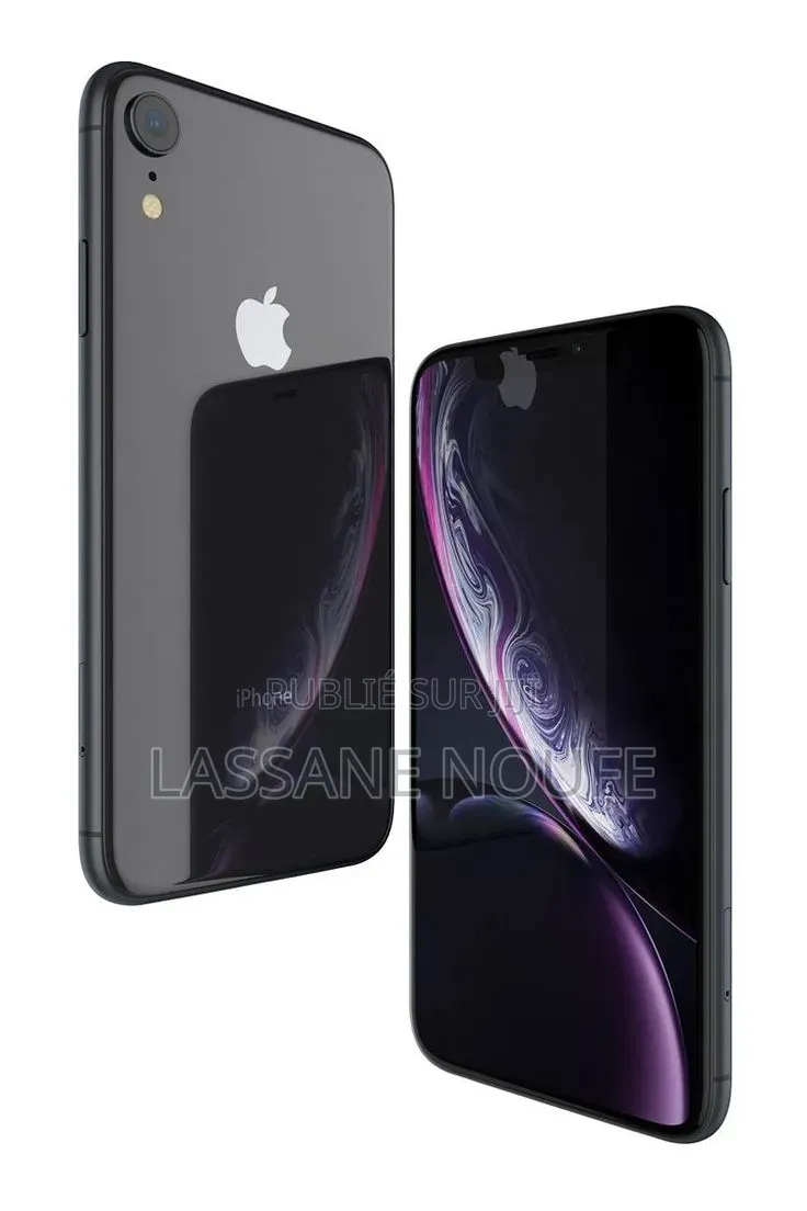 Nouveau Apple iPhone XR 64 GB Noir