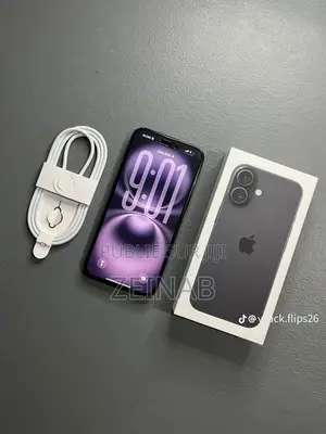 Nouveau Apple iPhone 16 128 GB Noir