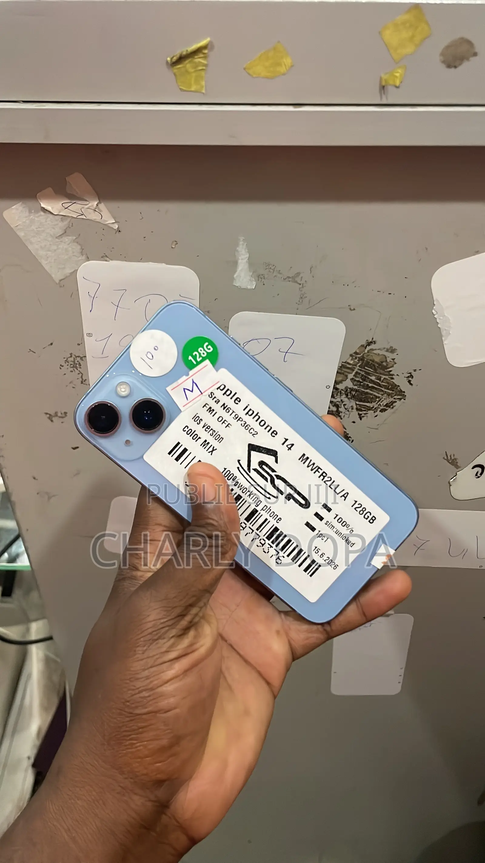 Apple iPhone 14 128 GB Bleu