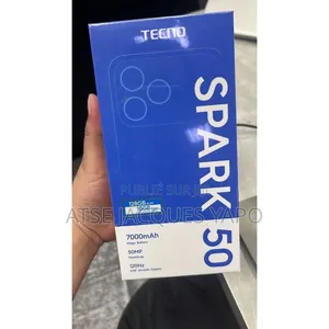 Nouveau Tecno Spark 50 128 GB Gris