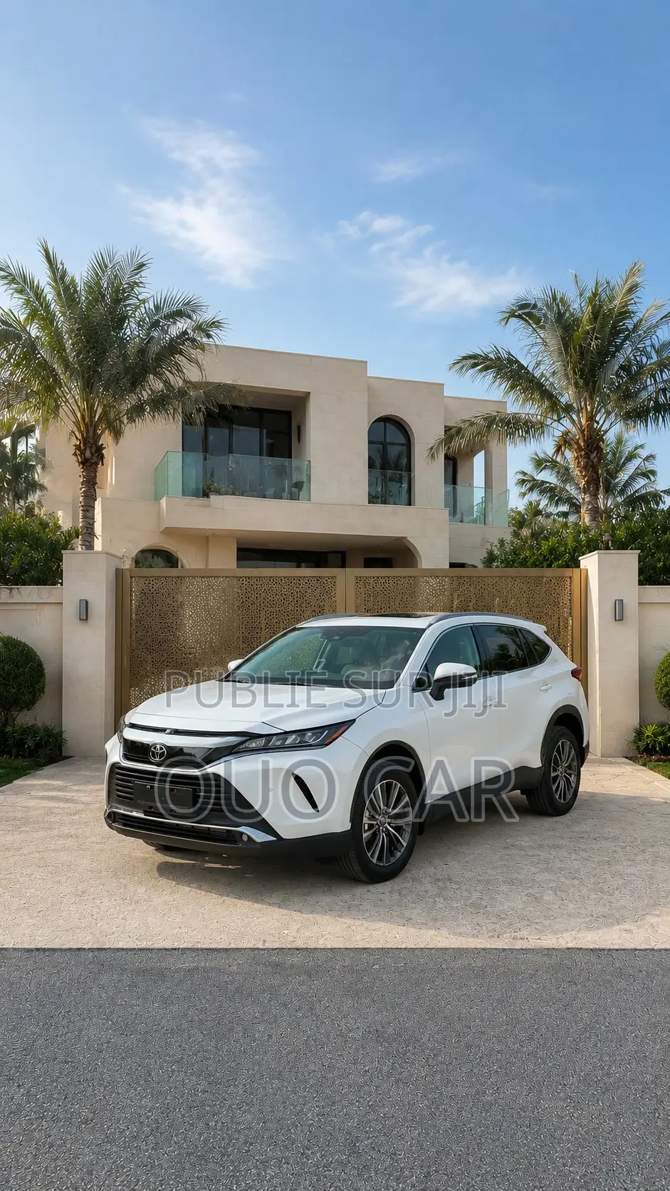 Toyota Harrier Z Leather Package 2022 Blanc