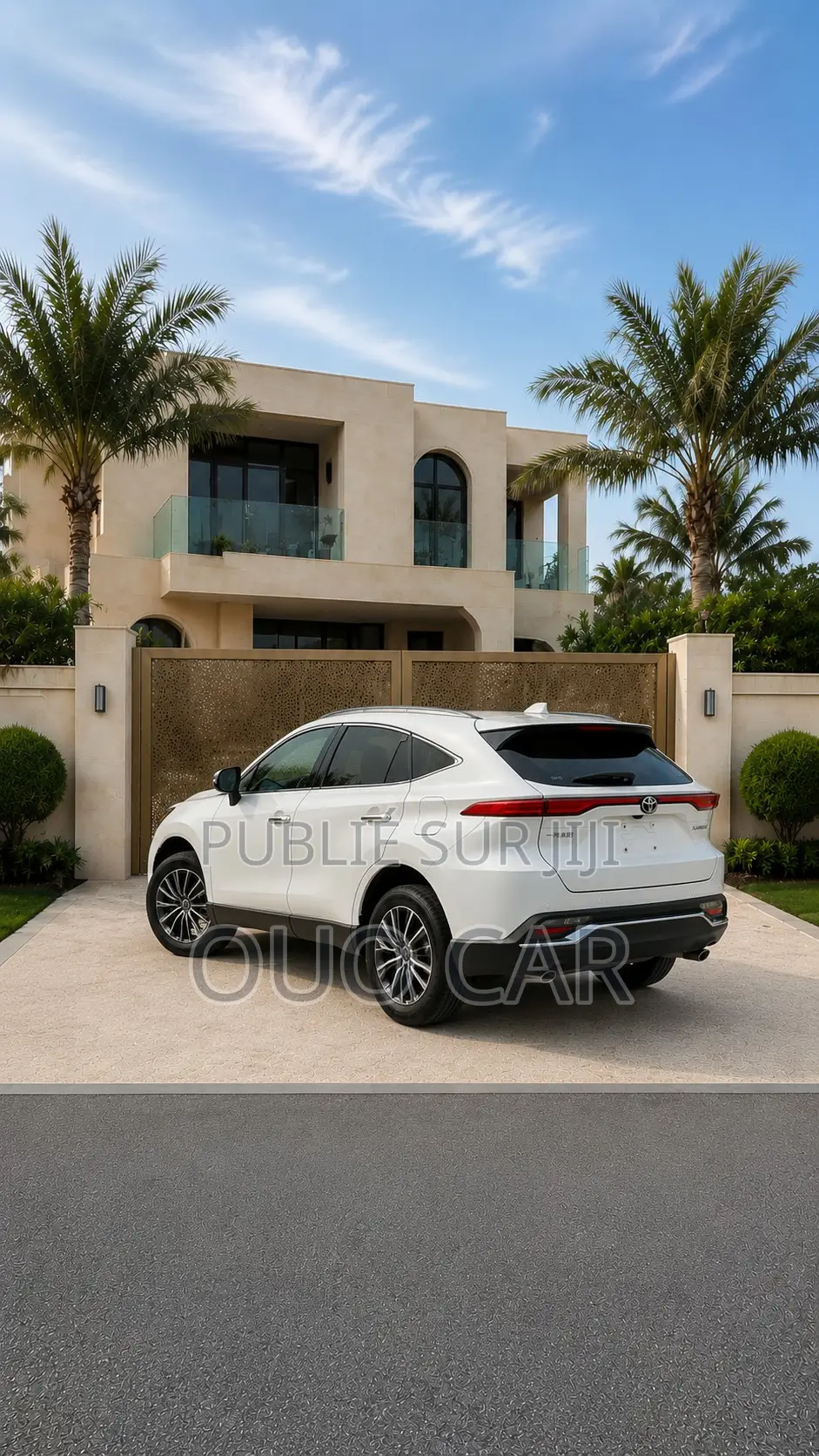 Toyota Harrier Z Leather Package 2022 Blanc