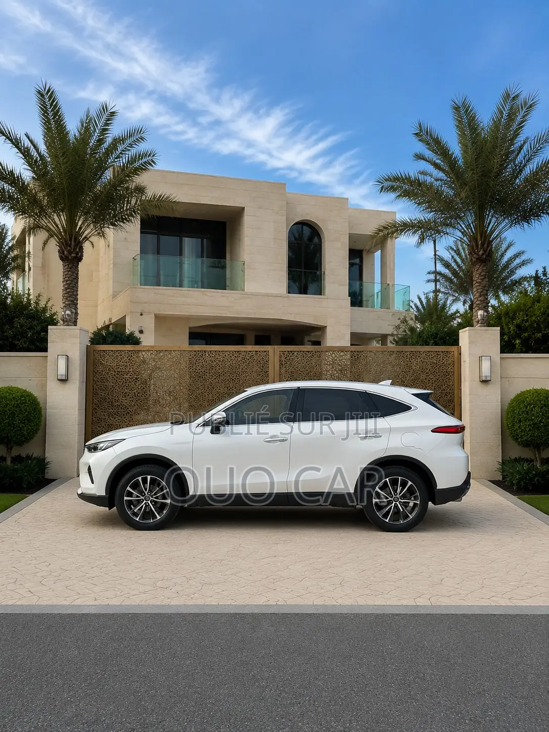 Toyota Harrier Z Leather Package 2022 Blanc
