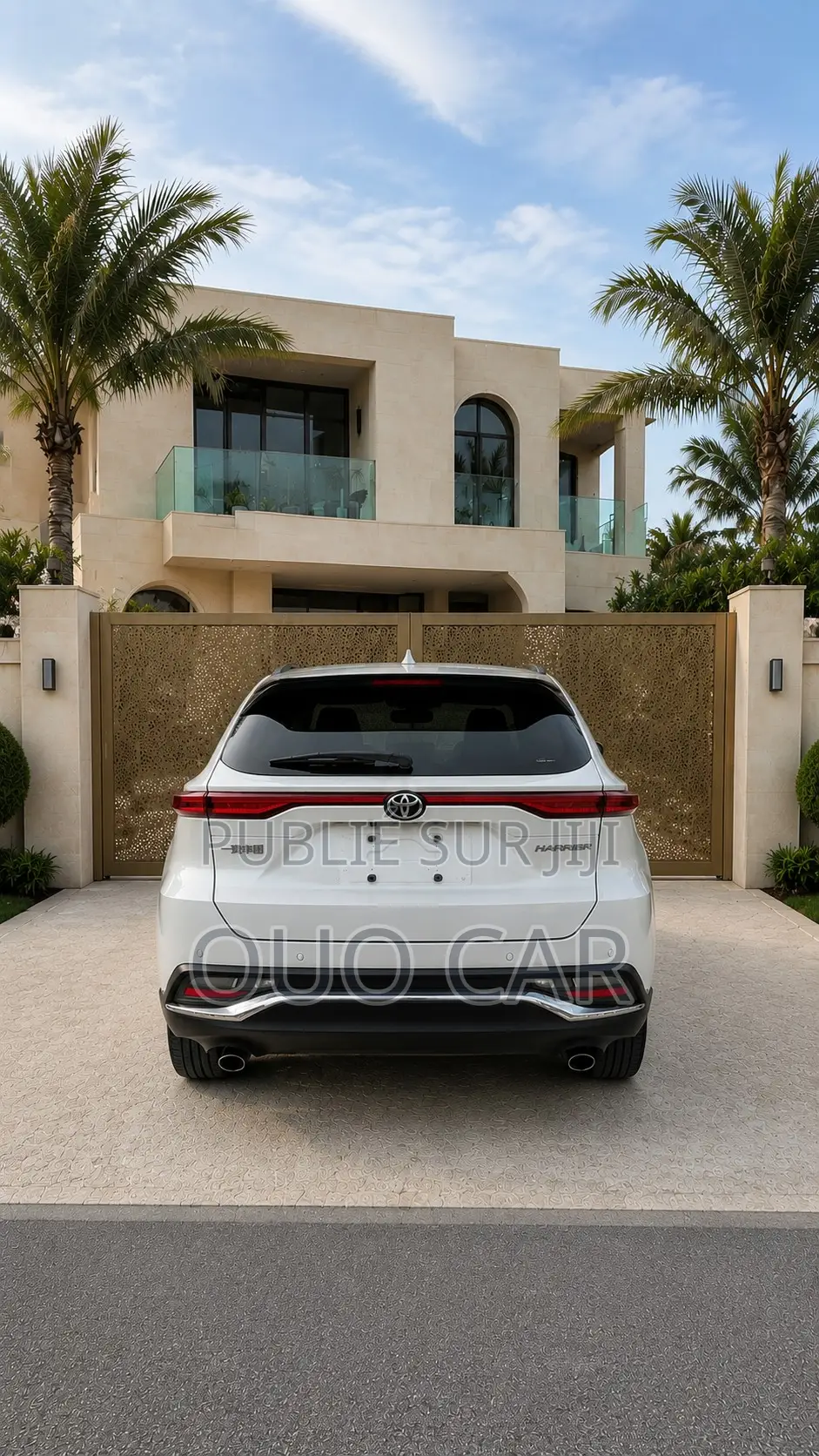 Toyota Harrier Z Leather Package 2022 Blanc