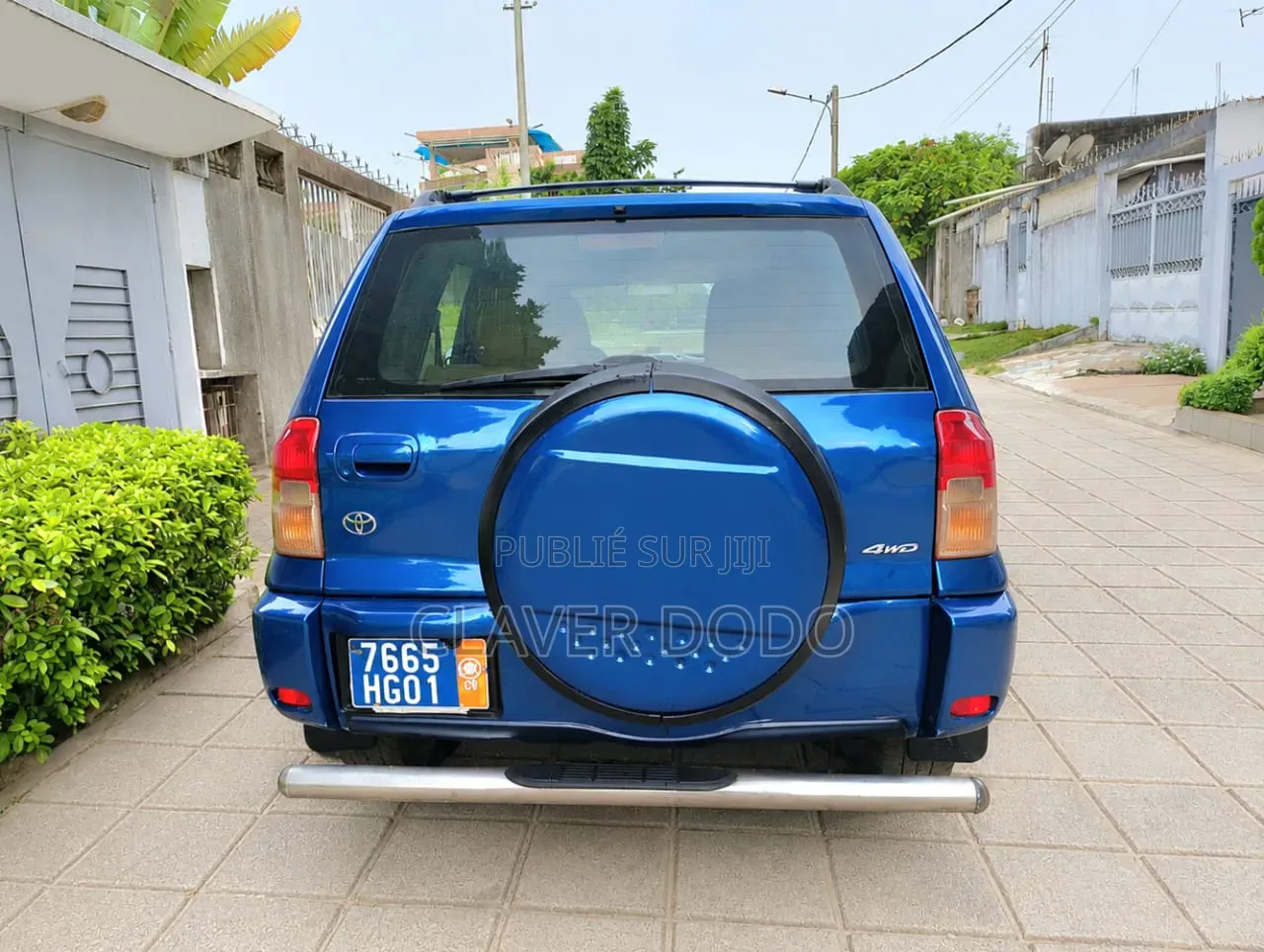 Toyota RAV4 2002 Bleu
