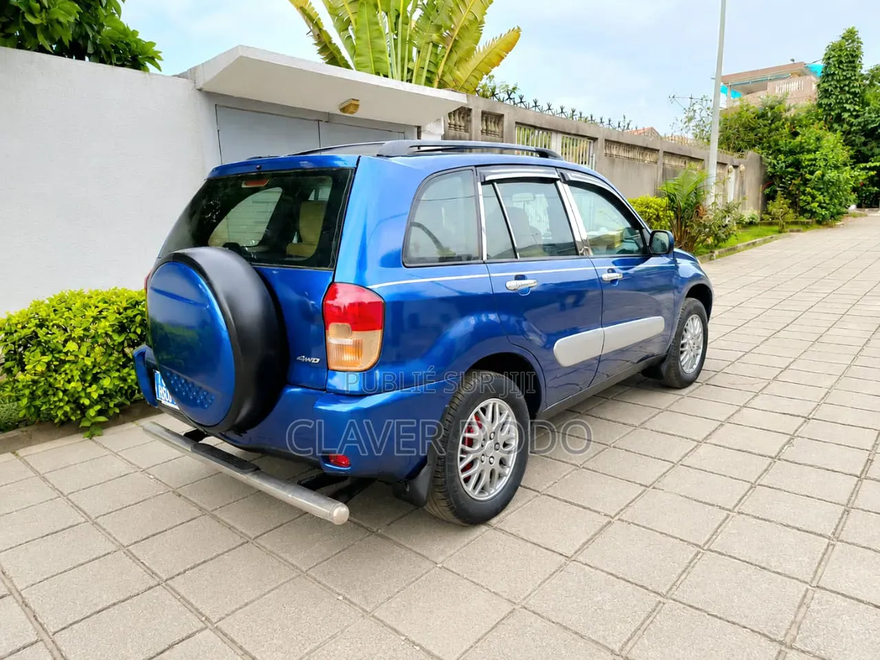 Toyota RAV4 2002 Bleu