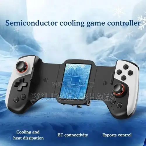 Contrôleur De Jeu Pour Téléphone Portable Avec Refroidisseur - Noir
