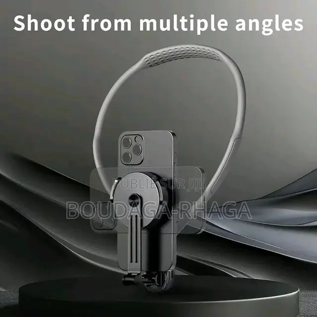 Support De Cou Pour Téléphone 360 Fixation Magnétique, MagSafe