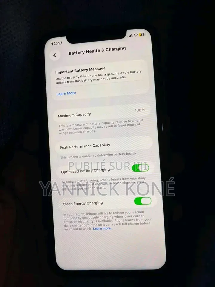 Nouveau Apple iPhone 11 128 GB Noir