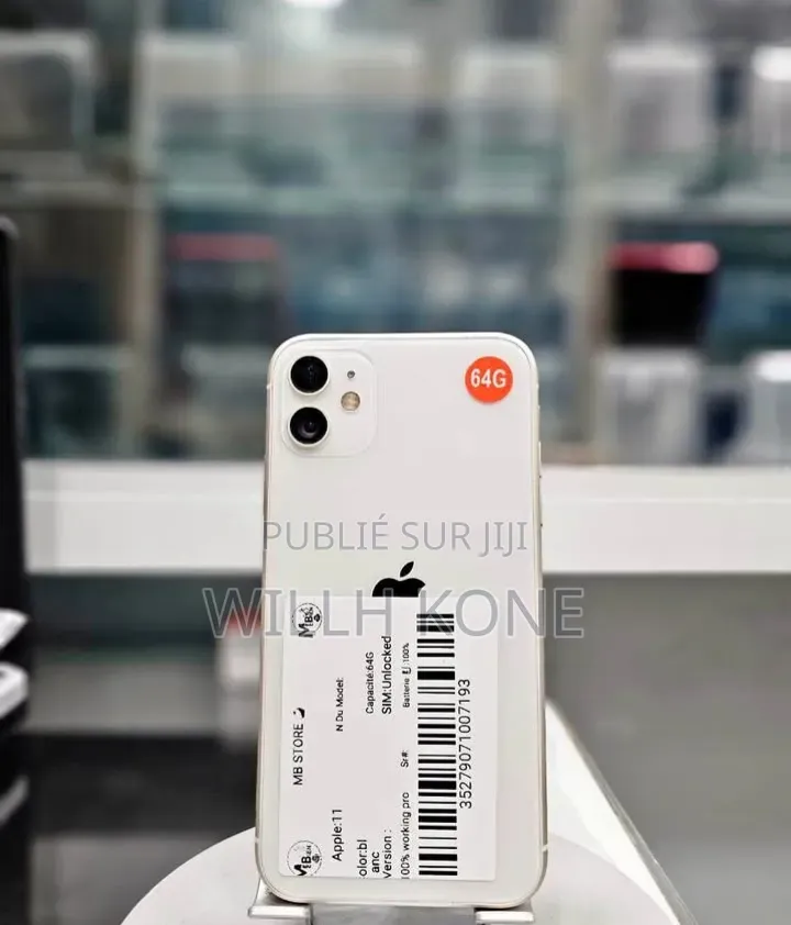Nouveau Apple iPhone 11 256 GB Blanc