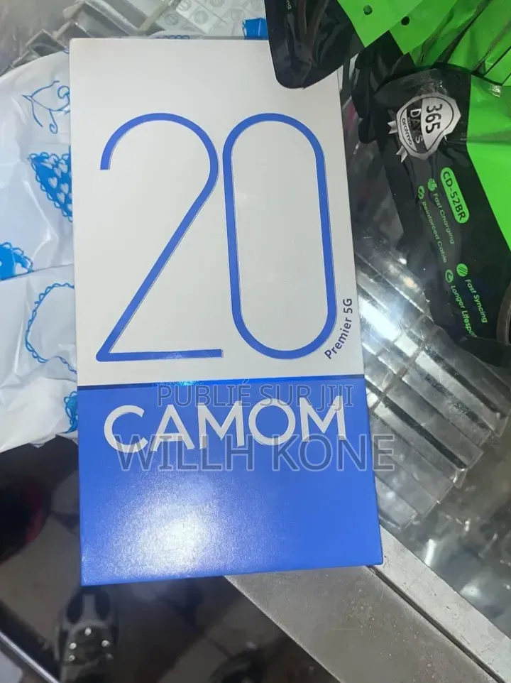 Nouveau Tecno Camon 20 128 GB Noir