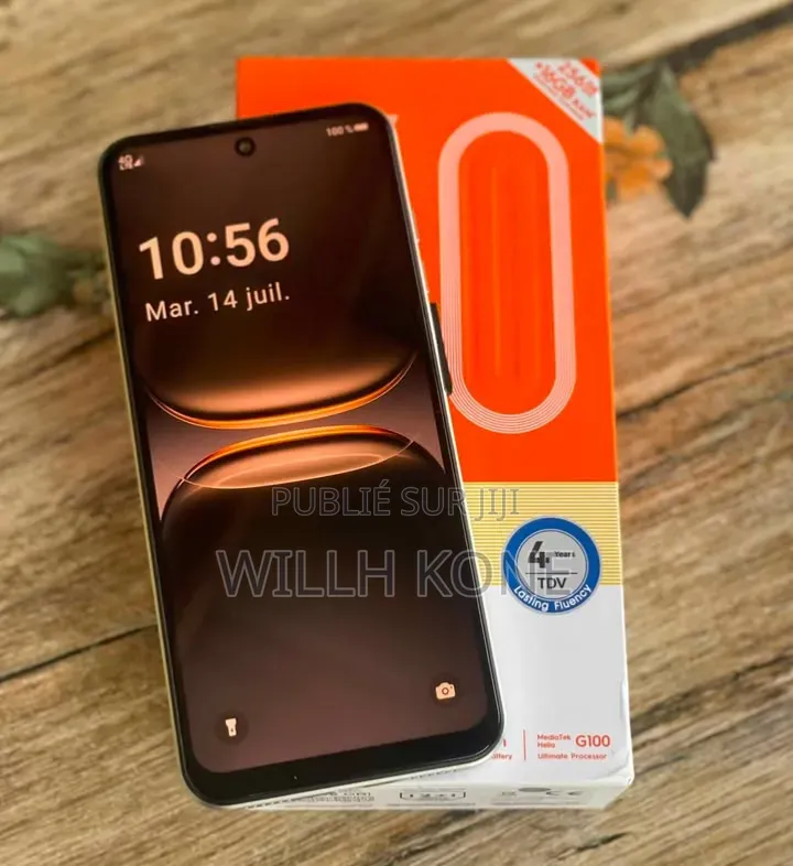 Nouveau Tecno Camon 40 Pro 4G 128 GB Blanc
