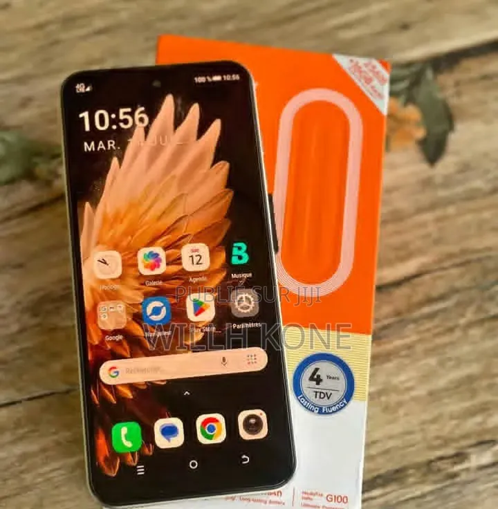 Nouveau Tecno Camon 40 Pro 4G 128 GB Blanc
