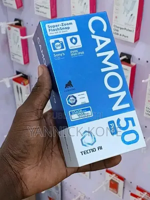 Nouveau Tecno Camon 50 Pro 256 GB Blanc