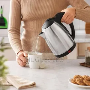 Bouilloire Electrique en Acier Inoxydable - Eskay Gris/Noir 2L