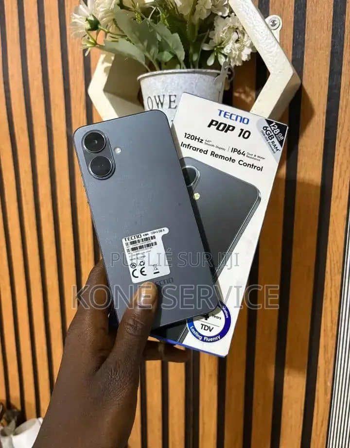 Nouveau Tecno Pop 10 128 GB Gris