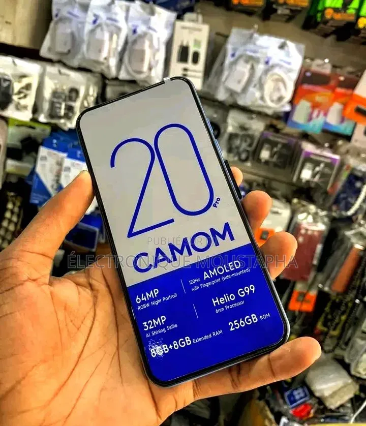Nouveau Tecno Camon 20 Pro 256 GB Bleu