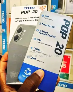 Nouveau Tecno Pop 20 64 GB Gris