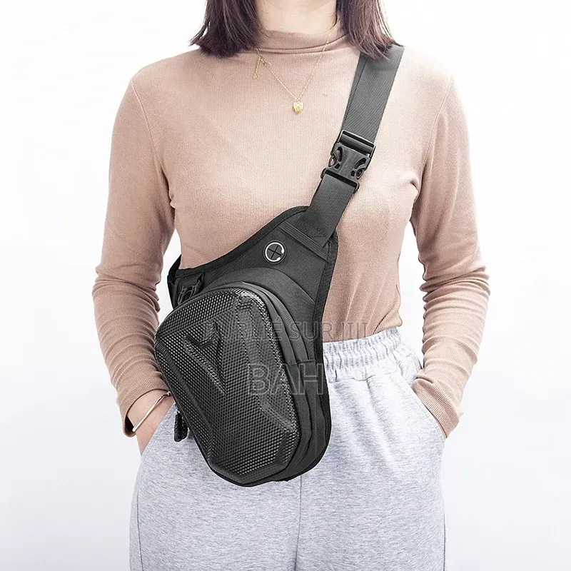 Sacoche De Cuisse Rigide Et Étanche Pour Moto Pratique Et Style Motard