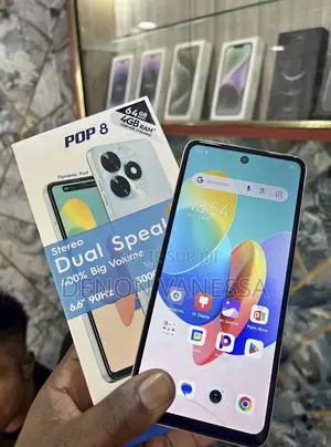 Nouveau Tecno Pop 8 128 GB Blanc
