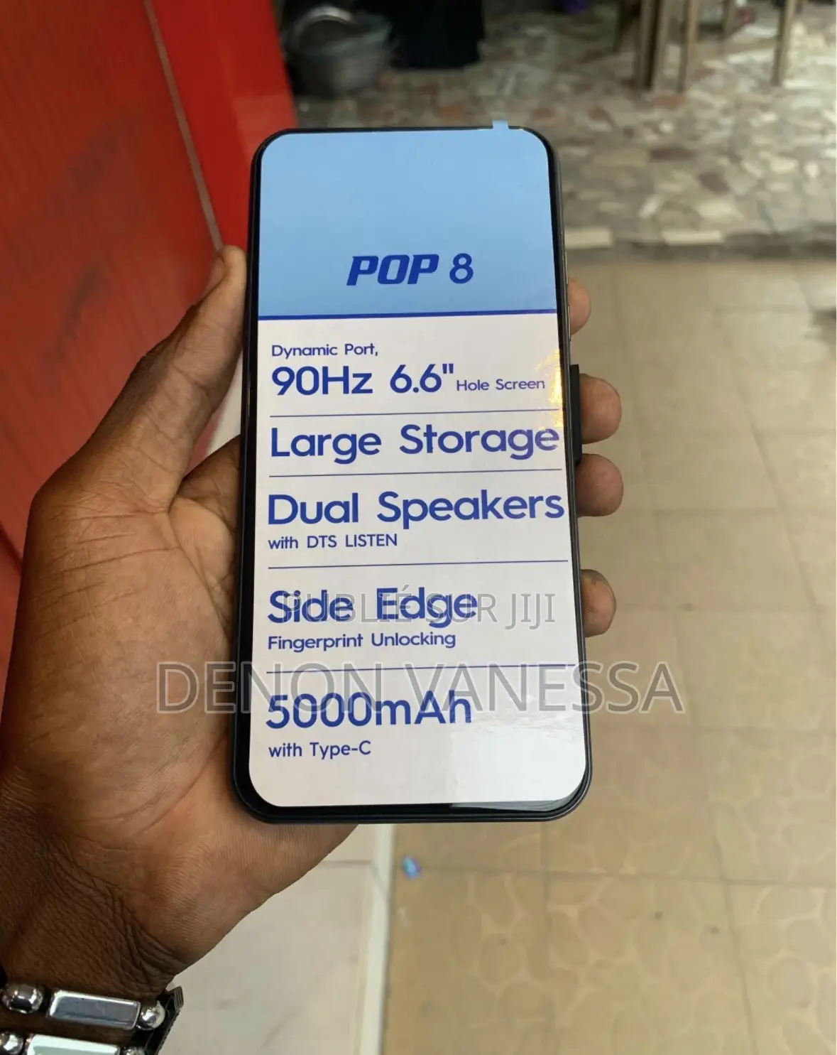 Nouveau Tecno Pop 10 128 GB Noir