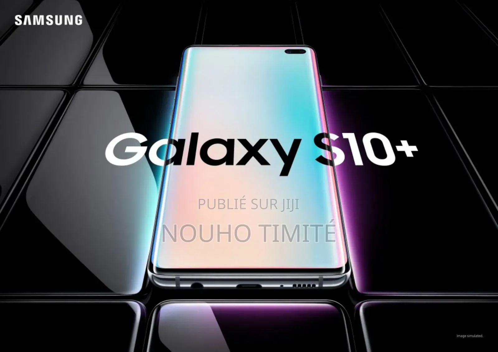 Nouveau Samsung Galaxy S10 Plus 128 GB Noir