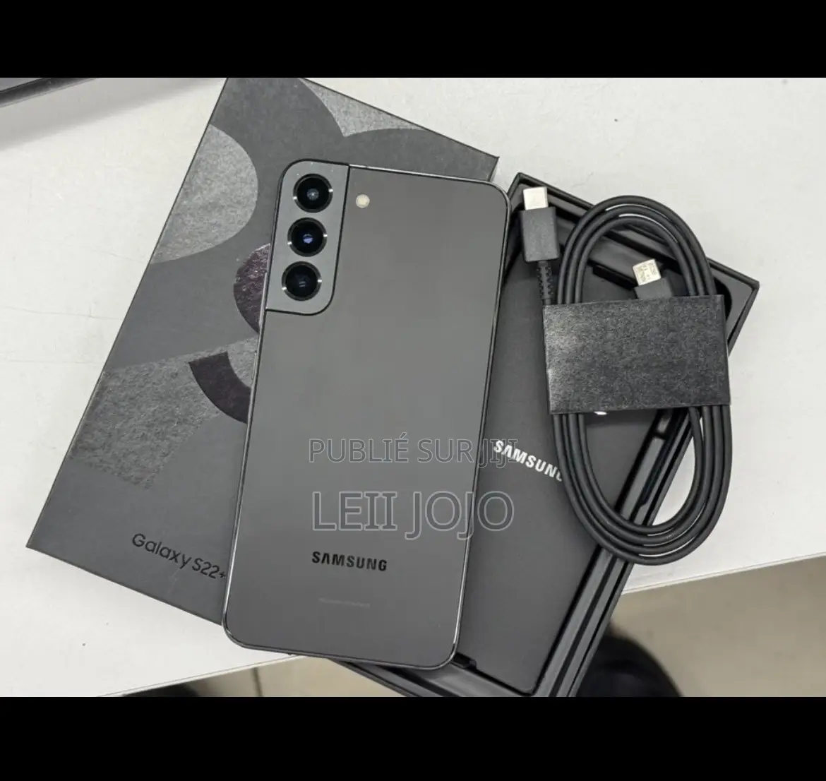 Nouveau Samsung Galaxy S22 5G 256 GB Noir