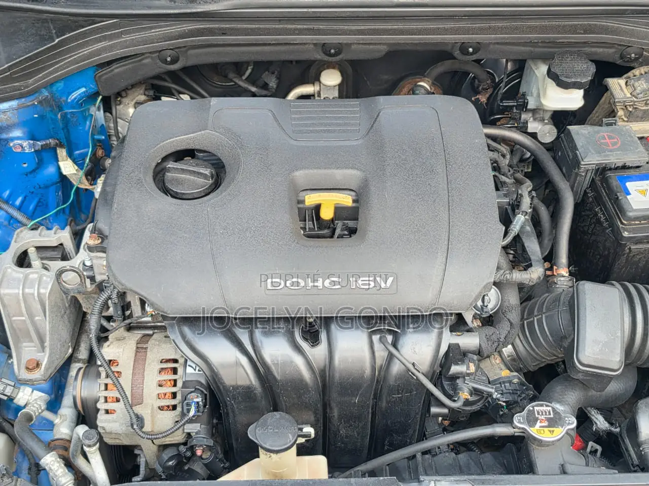 Hyundai Elantra 2017 Bleu