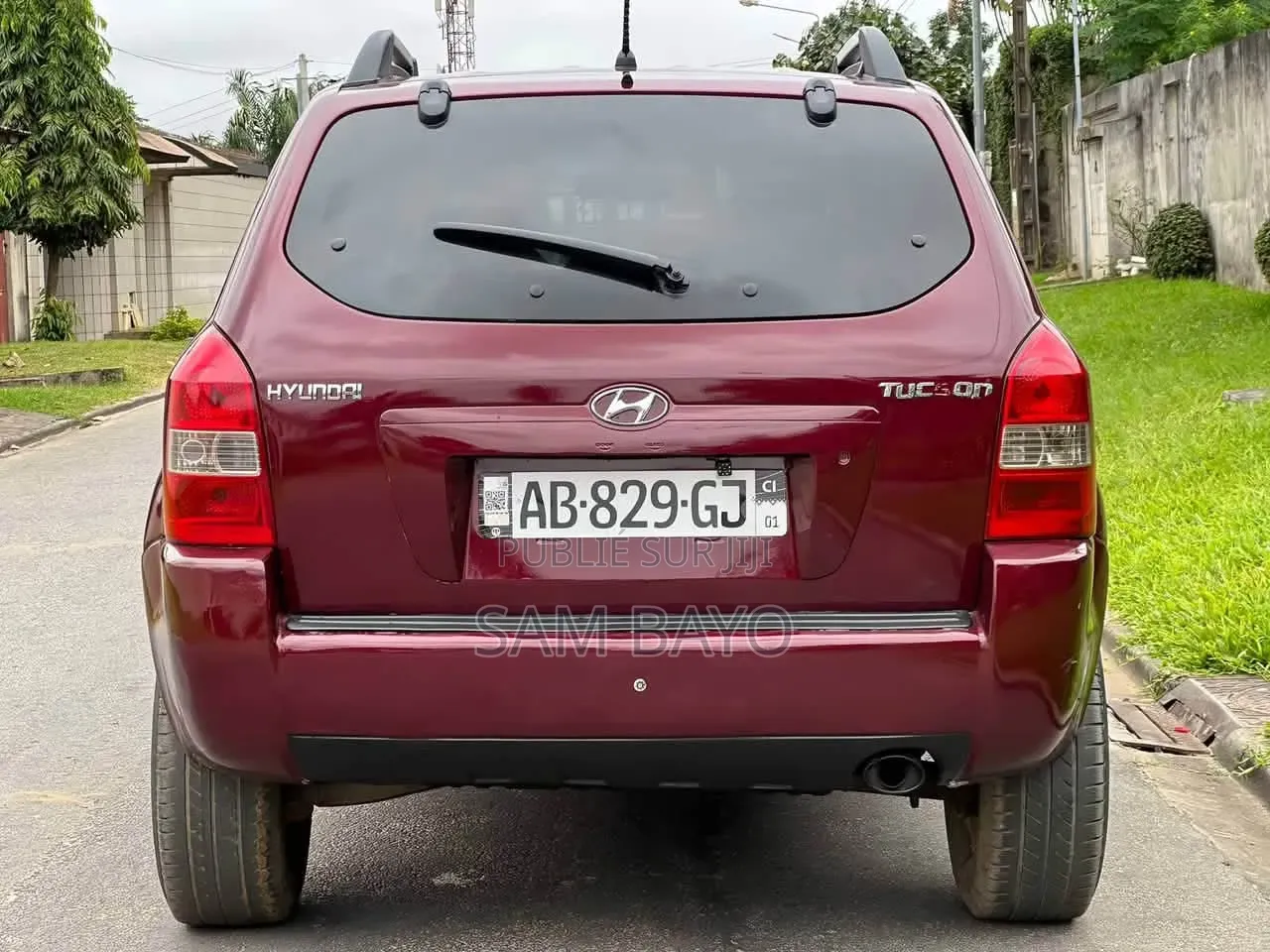 Hyundai Tucson 2007 Bordeaux