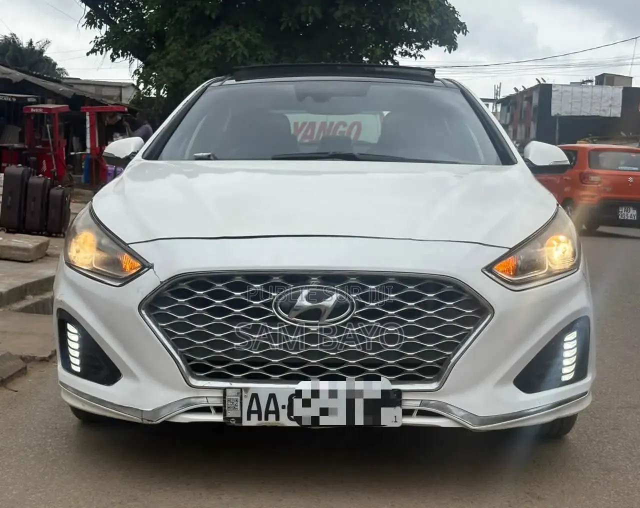 Hyundai Sonata 2018 Blanc